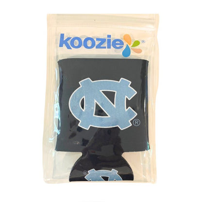 UNC Koozie included in the Welcome to UNC Gift Box, essential for keeping drinks cool and refreshing during tailgates or sunny days.