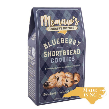 Blueberry shortbread cookies which are made IN NC and included in NC gourmet gift basket