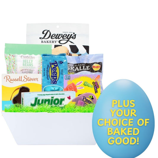 Tar Heel Easter Basket – Perfect Gift for UNC Chapel Hill Students