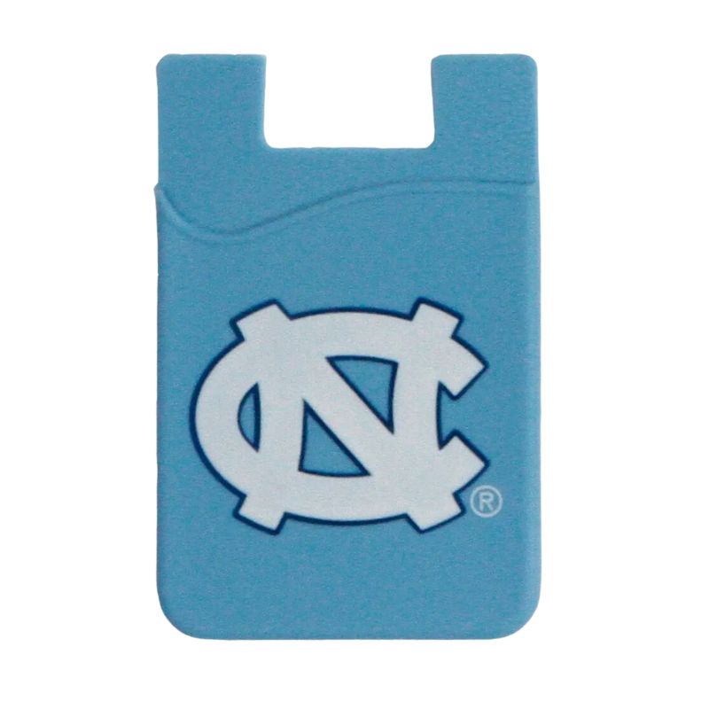 Sleek UNC Card Wallet for mobile phones, included in the Welcome to UNC Gift Box, ideal for keeping IDs and credit cards within reach.