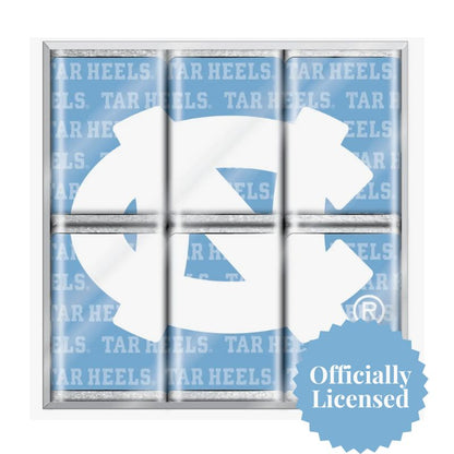 Officially licensed UNC Chapel Hill chocolates included in an ultimate Tar Heel mom gift