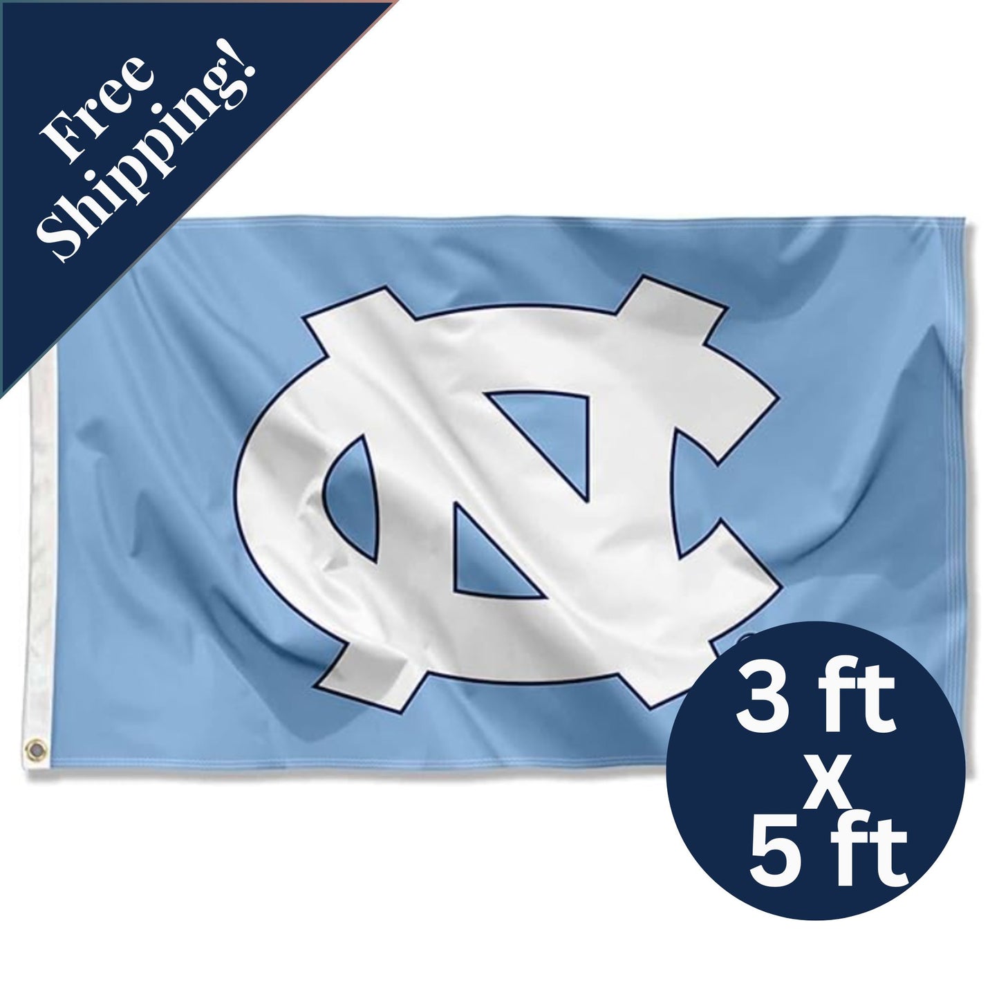 UNC Chapel Hill flag for Chapel Hill dorm decor