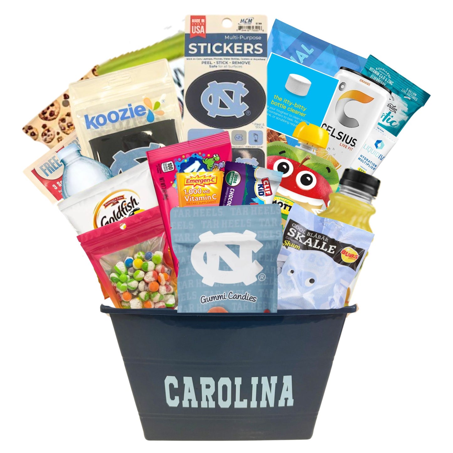 UNC chapel Hill Welcome back gift basket for delivery in Chapel Hill