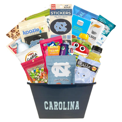 UNC chapel Hill Welcome back gift basket for delivery in Chapel Hill