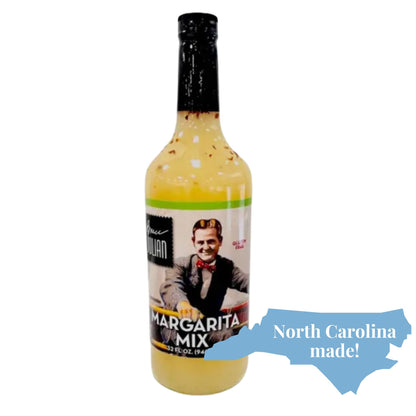 made in north carolina margarita mix that is part of the gift baseket for UNC students who are turning 21