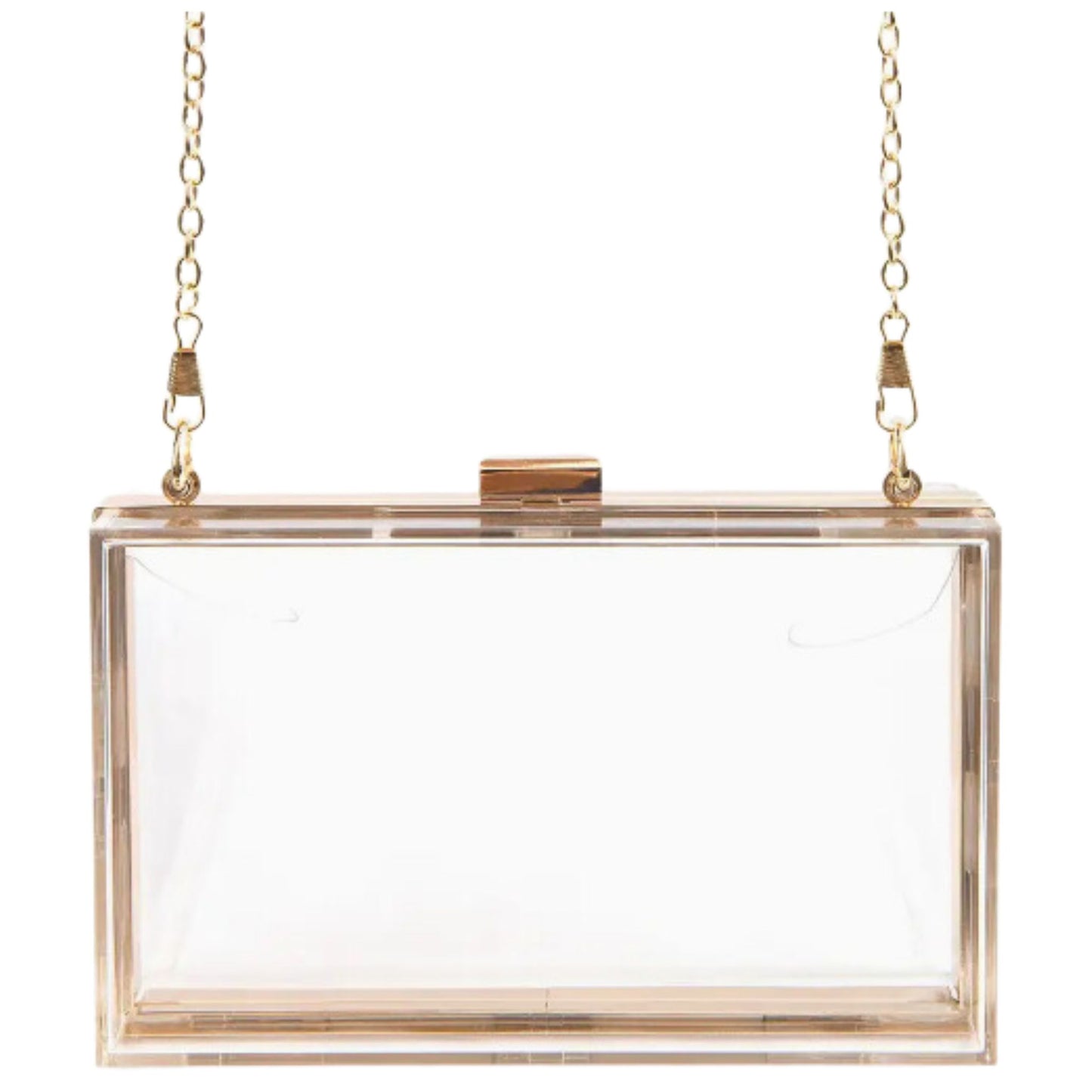 Elegant clear purse for Carolina tailgates in Chapel Hill